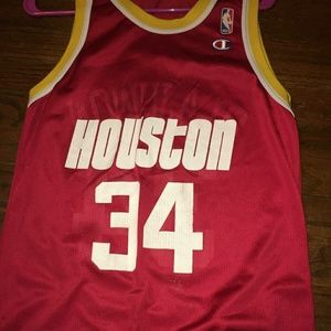 Vintage Champion Houston Rockets Hakeem Olajuwan